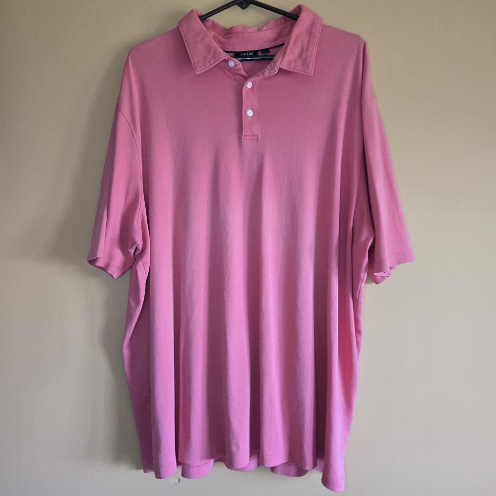 Apt. 9 Men's Pink Polo Shirt, 3XB